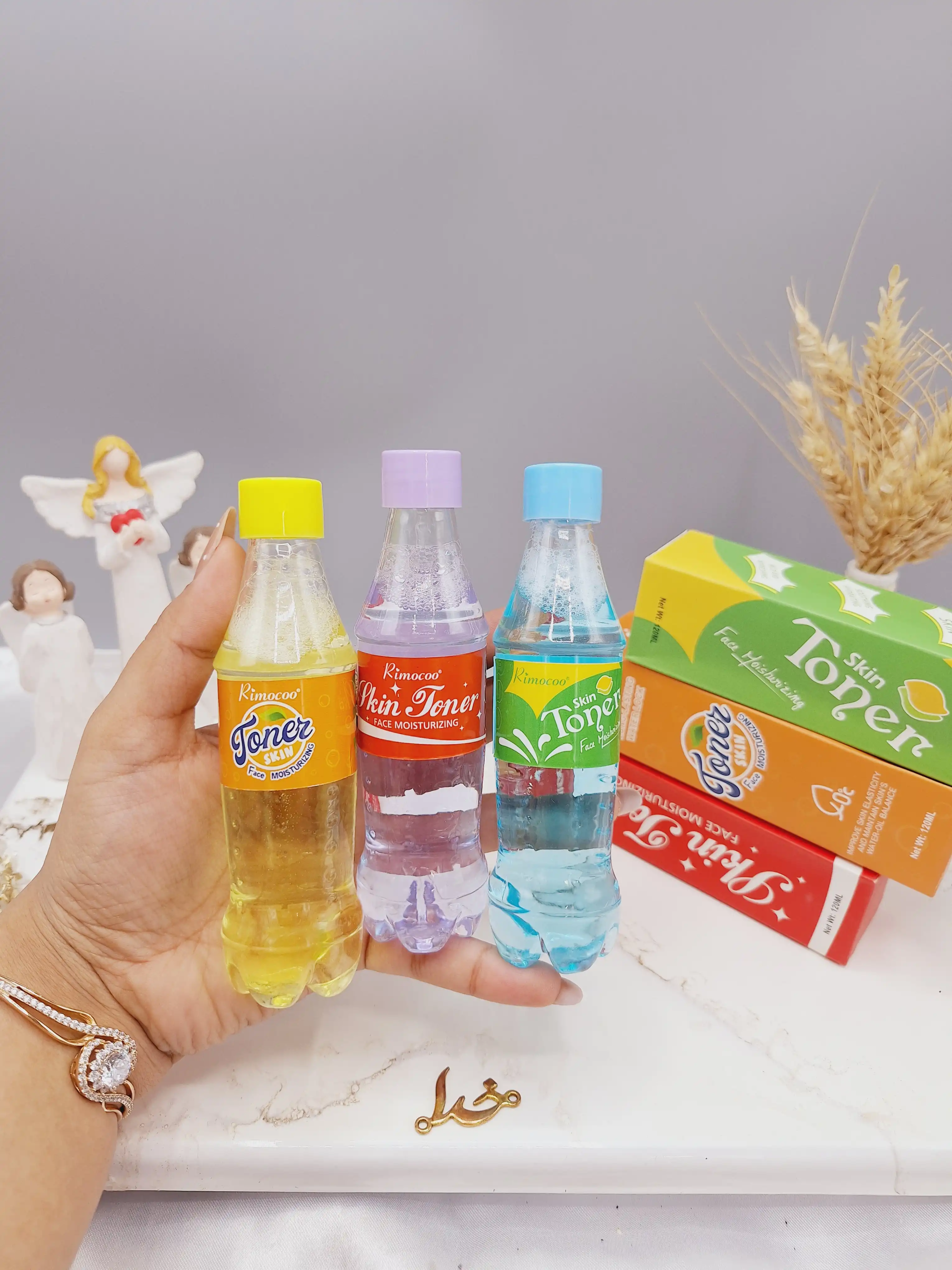 تونر صورت طرح نوشابه برند ریموکو Rimocoo کد D119
