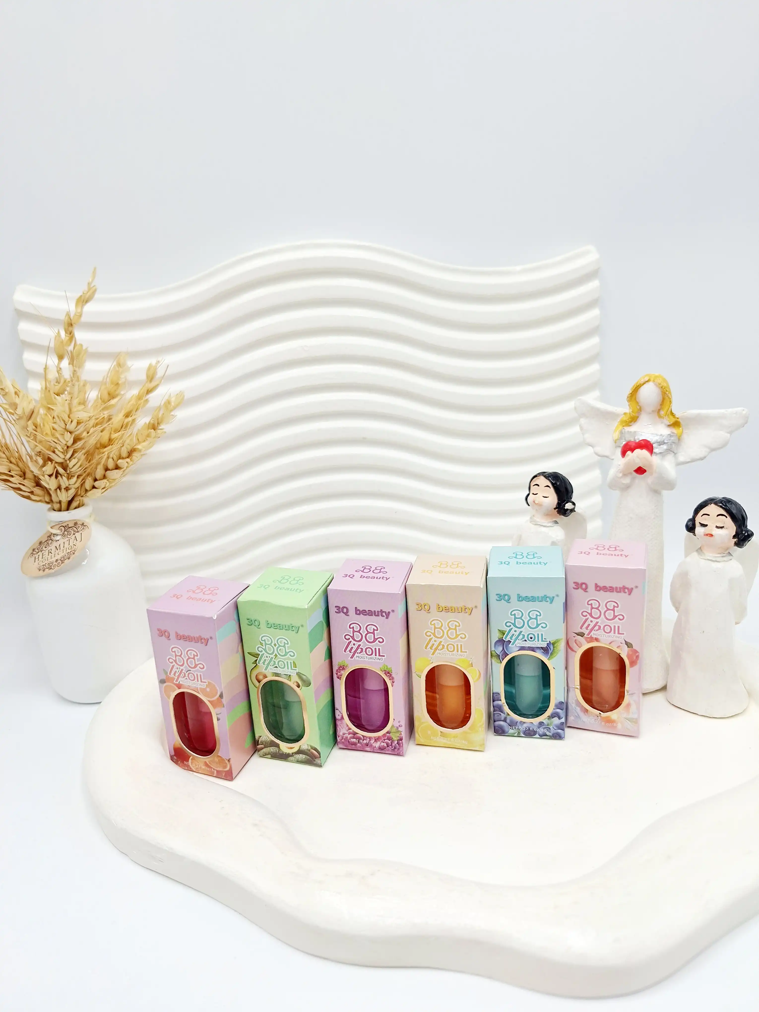 لیپ گلاس ویتامینه میوه ای beauty کد 278